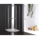 Душевой уголок Cezares Bergamo-Arco 90x90 см текстурное стекло BERGAMO-W-R-1-90-ARCO-P-Cr-L