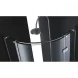 Душевой уголок Cezares Bergamo-Arco 90x90 см текстурное стекло BERGAMO-W-R-1-90-ARCO-P-Cr-L