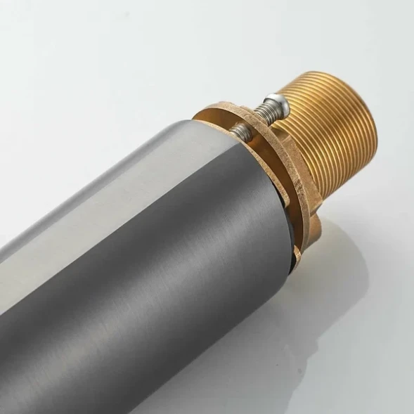 Смеситель для раковины Rose R3911T оружейная сталь