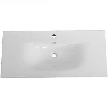 Раковина BelBagno Uno BB-8099-100 101x46 см, накладная, белый