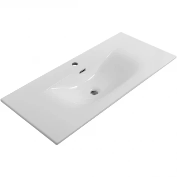 Раковина BelBagno Uno BB-8099-100 101x46 см, накладная, белый