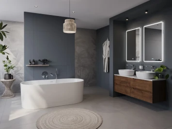 Акриловая ванна BelBagno BB705-1800-800 180x80 см, отдельностоящая, белый