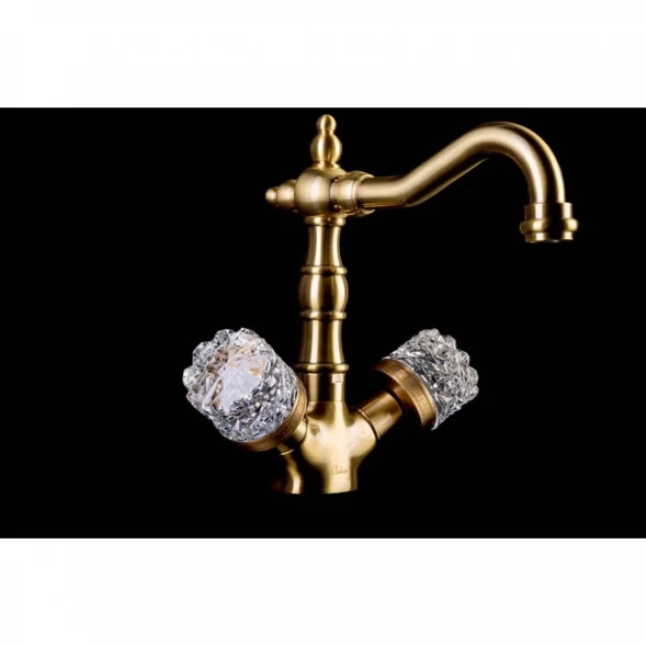 Смеситель для раковины Boheme Crystal 312-CRST