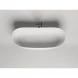 Ванна из литьевого мрамора Salini S-Sense Noemi 101811G 186x81,5 см, отдельностоящая, белый глянец