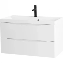 Тумба Bianco Lucido 89,6 см BelBagno Marino MARINO-900-2C-SO-BL-P