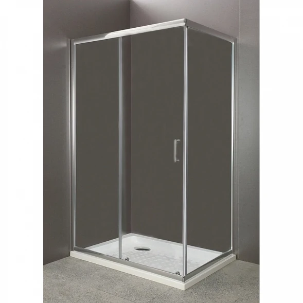 Душевой уголок BelBagno Uno 120x80 см прозрачное стекло UNO-AH-1-120/80-C-Cr