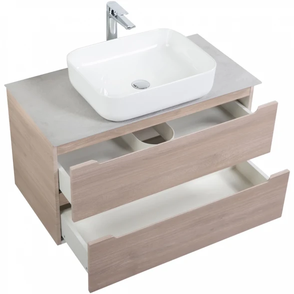 Тумба Rovere Grigio 89,6 см BelBagno Etna ETNA-900-2C-SO-RG-P