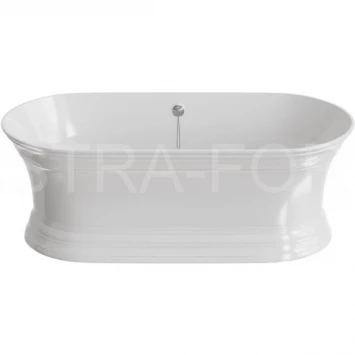 Ванна из литьевого мрамора Astra-Form Шарм 01010017 170x80 см, отдельностоящая, белый
