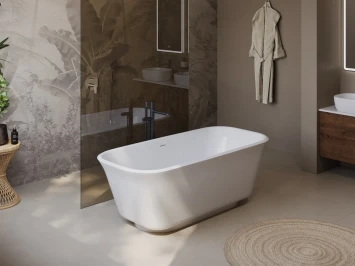 Акриловая ванна BelBagno Due BB702-1700-800-K 170x80 см, отдельностоящая, белый