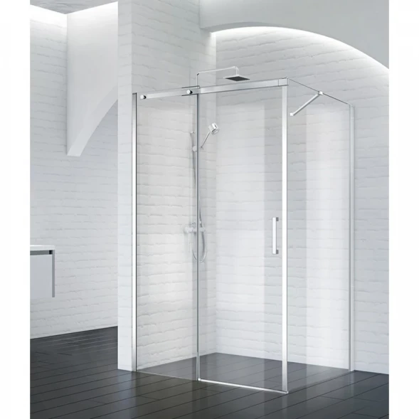 Душевой уголок 120x80 см BelBagno ACQUA-AH-1-120/80-C-Cr прозрачное