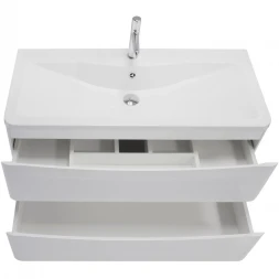 Тумба Bianco Lucido 89,6 см BelBagno Acqua ACQUA-900-2C-SO-BL