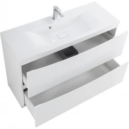 Тумба Bianco Lucido 99,6 см BelBagno Marino MARINO-1000-2C-PIA-BL-P