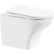 Унитаз подвесной BelBagno Kraft BB064CHR безободковый, белый