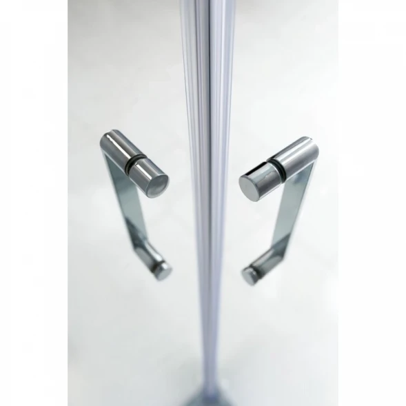 Душевая кабина 80x80x235 см BelBagno UNO-CAB-A-2-80-P-Cr-TOP текстурное стекло