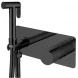 Гигиенический душ Boheme Stick Diamond 127-BB со смесителем, черный матовый