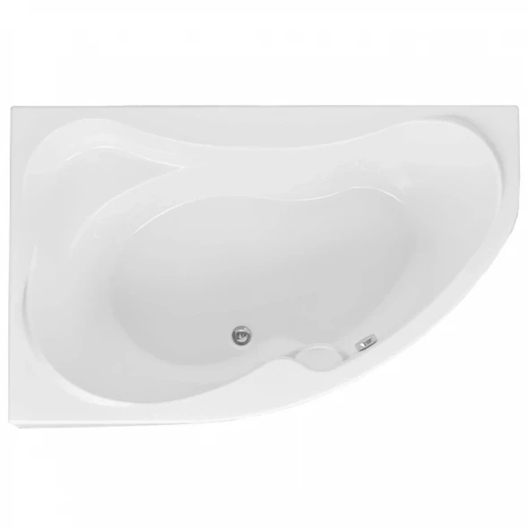 Акриловая ванна 169x109,4 см левая Aquanet Capri 00205345