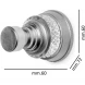 Крючок Boheme Aura 10246-G для ванны, золотой
