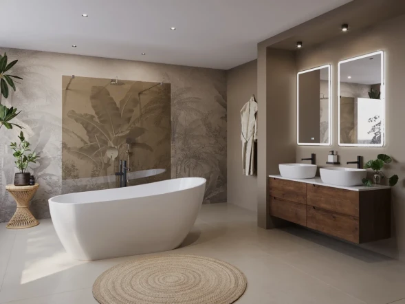Акриловая ванна BelBagno BB704-1700-800-K 170x80 см, отдельностоящая, белый