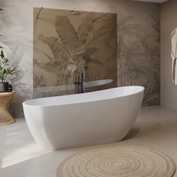 Акриловая ванна BelBagno BB704-1700-800-K 170x80 см, отдельностоящая, белый