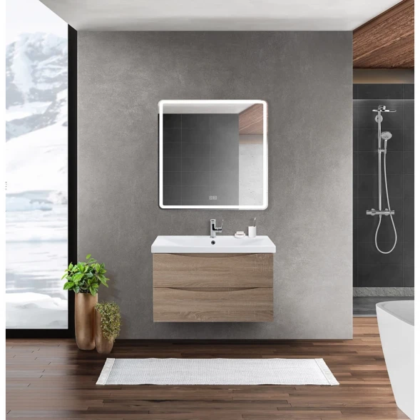 Тумба Rovere Bianco 76,2 см BelBagno Marino MARINO-CER-800-2C-SO-WO-P