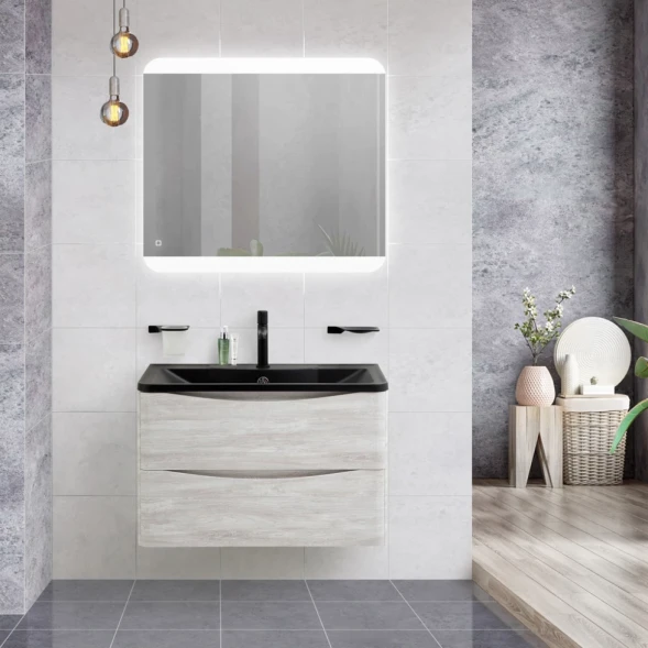 Тумба Rovere Vintage Bianco 79,6 см BelBagno Acqua ACQUA-800-2C-SO-RVB