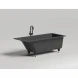 Ванна из литьевого мрамора Salini S-Stone Cascata Kit 104823MF 170x70 см, покраска по RAL матовый полностью
