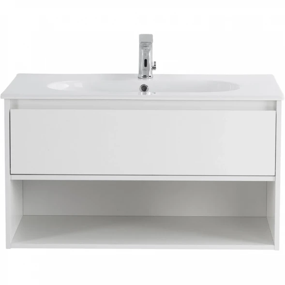 Тумба Bianco Opaco 100 см BelBagno Kraft KRAFT-1000-1C-SO-BO
