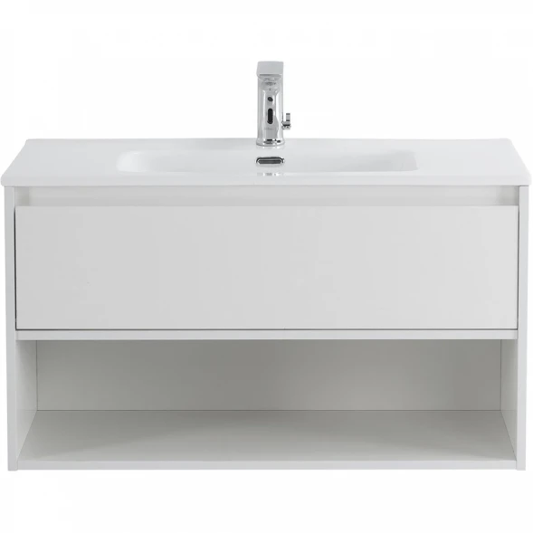 Тумба Bianco Opaco 100 см BelBagno Kraft KRAFT-1000-1C-SO-BO