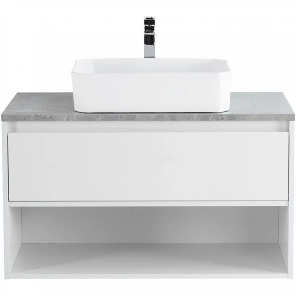 Тумба Bianco Opaco 100 см BelBagno Kraft KRAFT-1000-1C-SO-BO
