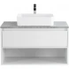 Тумба Bianco Opaco 100 см BelBagno Kraft KRAFT-1000-1C-SO-BO