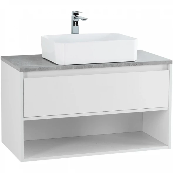 Тумба Bianco Opaco 100 см BelBagno Kraft KRAFT-1000-1C-SO-BO