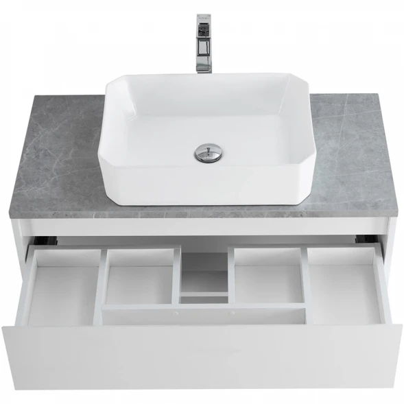 Тумба Bianco Opaco 100 см BelBagno Kraft KRAFT-1000-1C-SO-BO