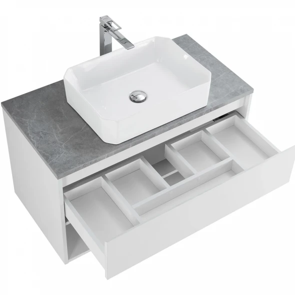Тумба Bianco Opaco 100 см BelBagno Kraft KRAFT-1000-1C-SO-BO