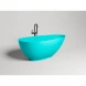 Ванна из литьевого мрамора Salini S-Stone Paola Classic 101511SMF 160x77 см, отдельностоящая, покраска по RAL матовый полностью