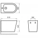 Подвесное биде BelBagno Flay-R BB053BH