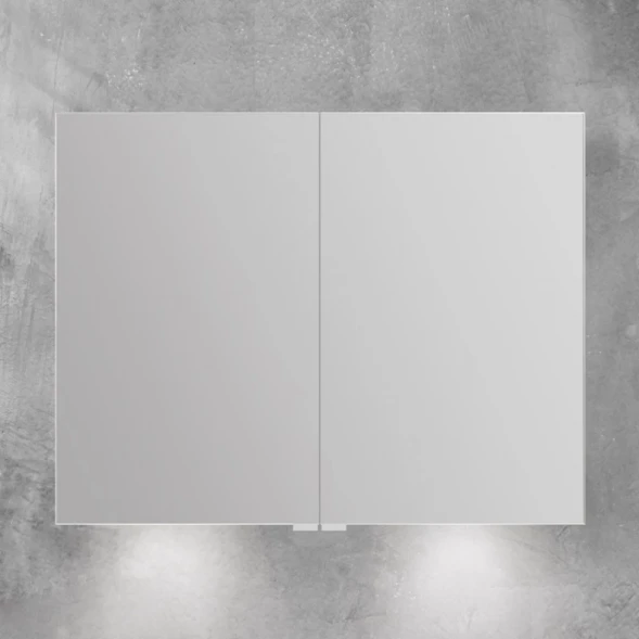 Зеркальный шкаф 90x70 см BelBagno SPC-2A-DL-BL-900