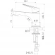 Смеситель для раковины Wonzon &amp; Woghand Balance WW-051101-CR хром