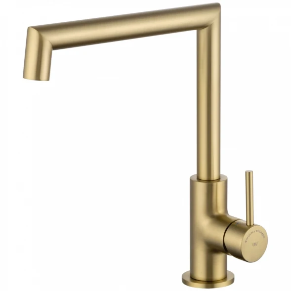 Смеситель для кухни Wonzon &amp; Woghand WW-L1005-BG золотой матовый