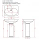 Раковина 68x49,5 см Artceram Civitas CIL001 03 00