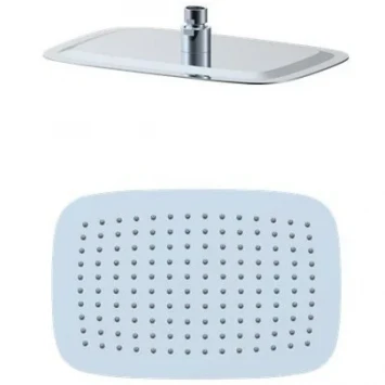 Верхний душ Wonzon & Woghand WW-88DP03-CR 300x200 мм, хром