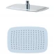 Верхний душ Wonzon &amp; Woghand WW-88DP03-CR 300x200 мм, хром