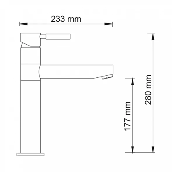 Смеситель для кухни WasserKRAFT Main 4107