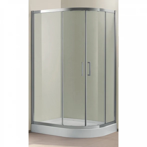 Душевой уголок 120x90 см Cezares Porta PORTA-RH-2-120/90-C-Cr прозрачное