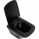 Комплект инсталляция с унитазом BelBagno Prospero BB3201CHR-MB/BB3201SC-MB/BB002-80/BB007-PR-NERO.M с кнопкой смыва,черный матовый + унитаз подвесной BelBagno Sela безободковый, с сиденьем микролифт, черный матовый