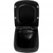 Комплект инсталляция с унитазом BelBagno Prospero BB3201CHR-MB/BB3201SC-MB/BB002-80/BB007-PR-NERO.M с кнопкой смыва,черный матовый + унитаз подвесной BelBagno Sela безободковый, с сиденьем микролифт, черный матовый