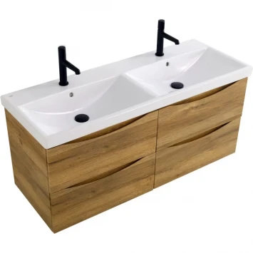 Тумба под раковину BelBagno Marino MARINO-CER-1200-4C-SO-2-RR-P 117,2 см, подвесная, Rovere Rustico