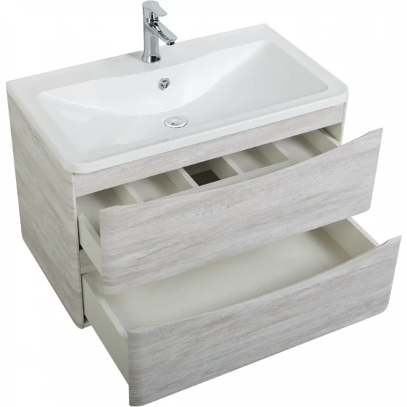 Тумба Rovere Vintage Bianco 99,6 см BelBagno Acqua ACQUA-1000-2C-SO-RVB