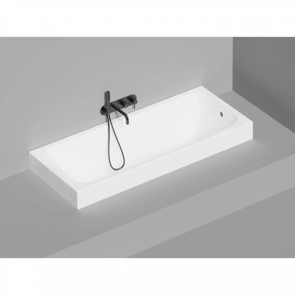 Ванна из литьевого мрамора Salini S-Stone Orlanda 102021M 170x70 см, белый матовый
