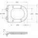 Унитаз напольный BelBagno Flay-R BB2149CP-TOR/SC безободковый, без бачка, торнадо, с сиденьем микролифт, белый