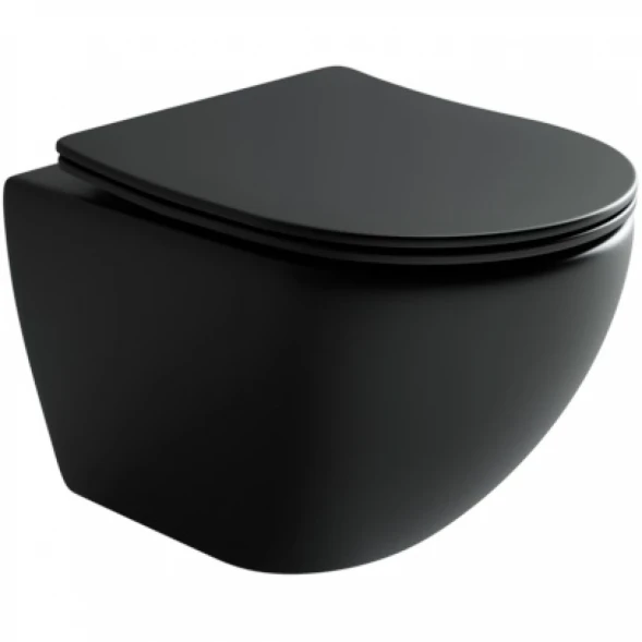 Комплект подвесной унитаз Ceramica Nova Metropol CN4002MB + система инсталляции Ceramica Nova Envision Round CN1001CH + CN1000